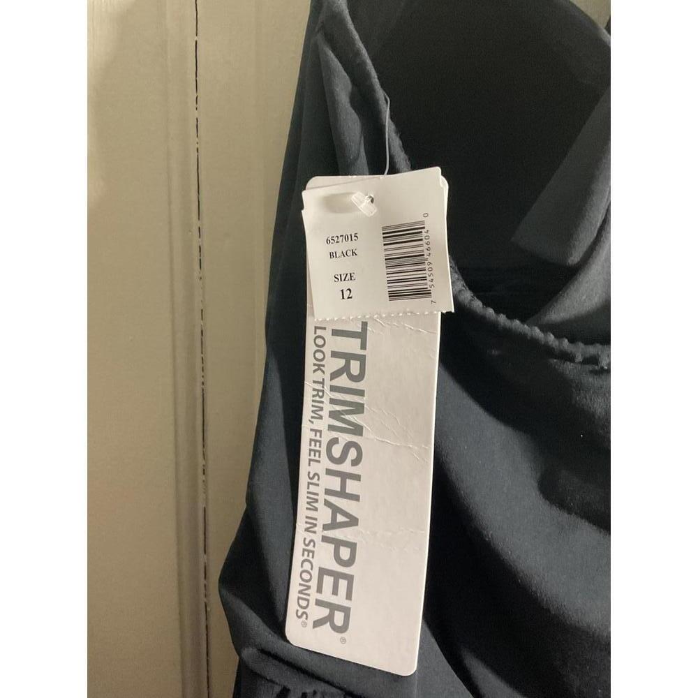 Trimsaver Women's Black Summer Swimsuit  Size 12 NWT - Picture 6 of 12